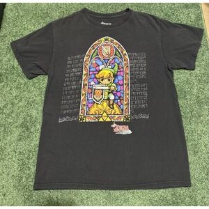 Vintage Legend Of Zelda Windwaker Men's Size Medium Nintendo Graphic Shirt